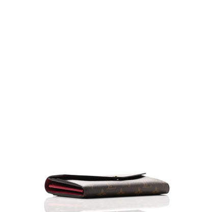 Louis Vuitton Monogram Sarah Wallet NM Coquelicot 4 of 8
