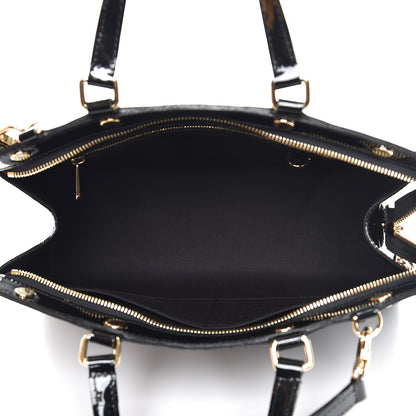Louis Vuitton Vernis Brea MM Black 6 of 9