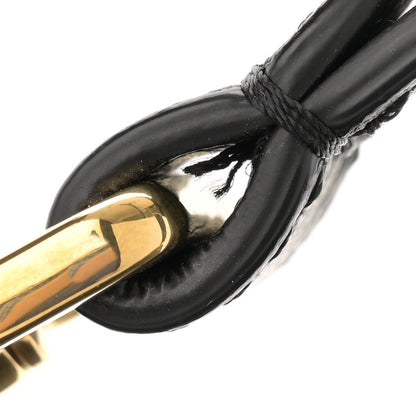 Fendi Nappa FF 1974 Embossed Large Baguette Black 12 of 13