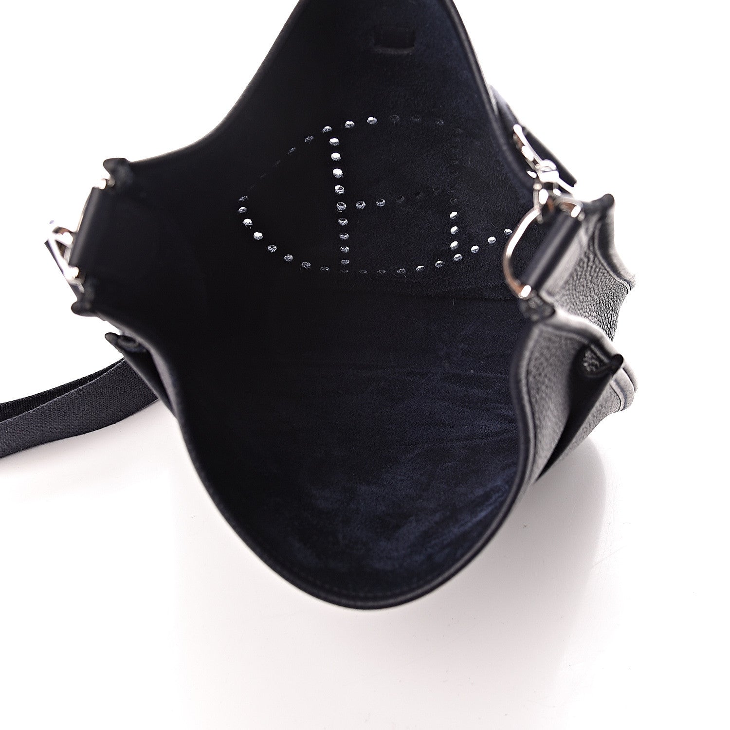 Hermes Taurillon Clemence Evelyne III PM Bleu Nuit 5 of 11
