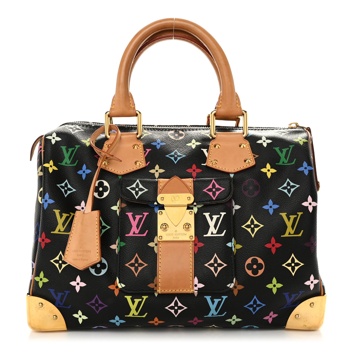 Monogram Multicolor Speedy 30 Black