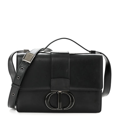 Christian Dior 30 Montaigne Flap Bag Black 1 of 12
