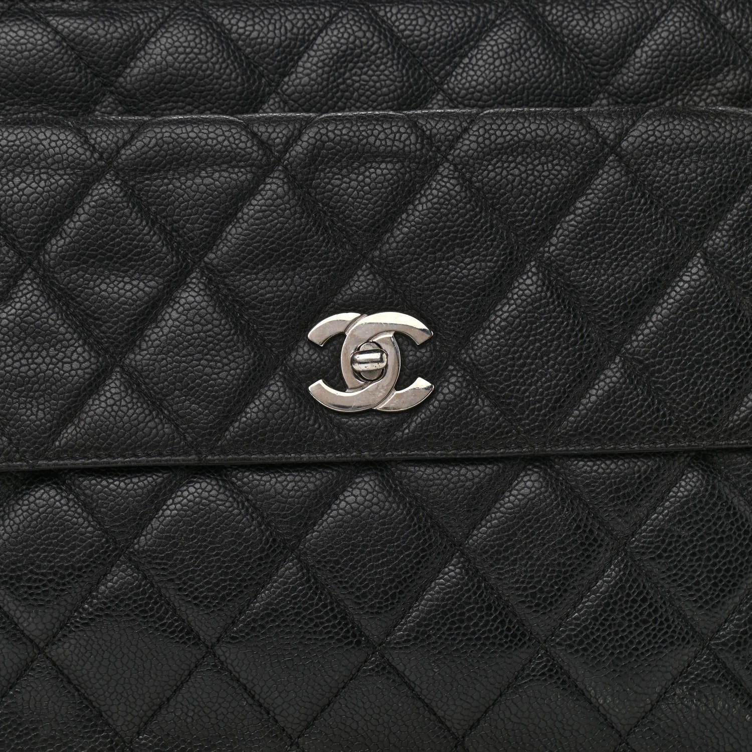 Chanel Caviar Quilted Flap Shoulder Bag Black 6 of 11