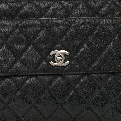 Chanel Caviar Quilted Flap Shoulder Bag Black 6 of 11