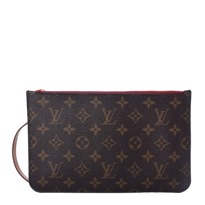 Louis Vuitton Monogram Neverfull MM GM Pochette Cherry 1 of 7