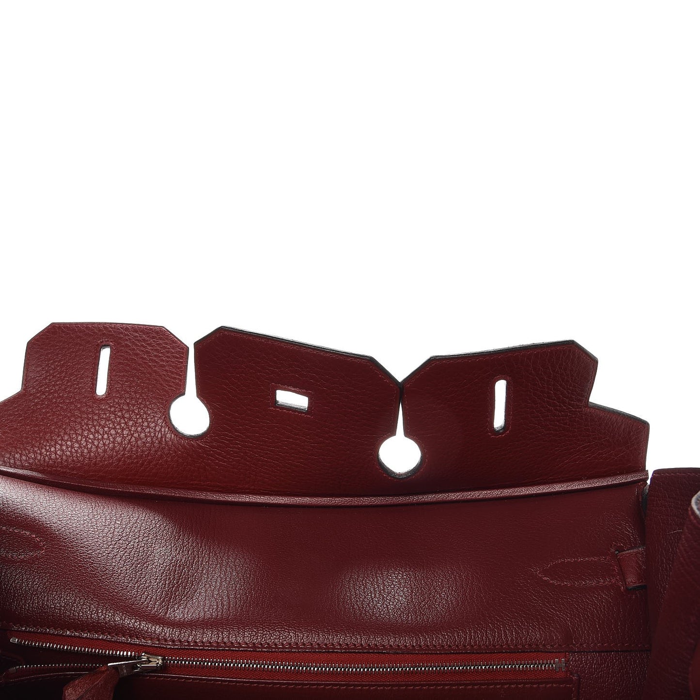 Taurillon Clemence Birkin 35 Rouge H