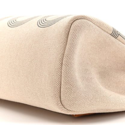 Hermes H Plume Canvas Vache Hunter Circuit 24 Herbag Zip Retourne 31 Gris Meyer Ecru Beige Naturel 11 of 15