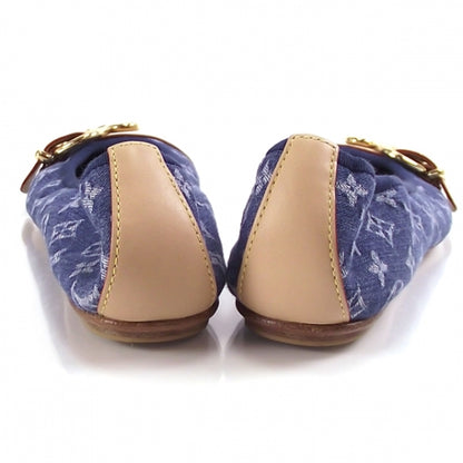 Louis Vuitton Denim Ballet Flats Slippers Blue 36 cd23328 3 of 8