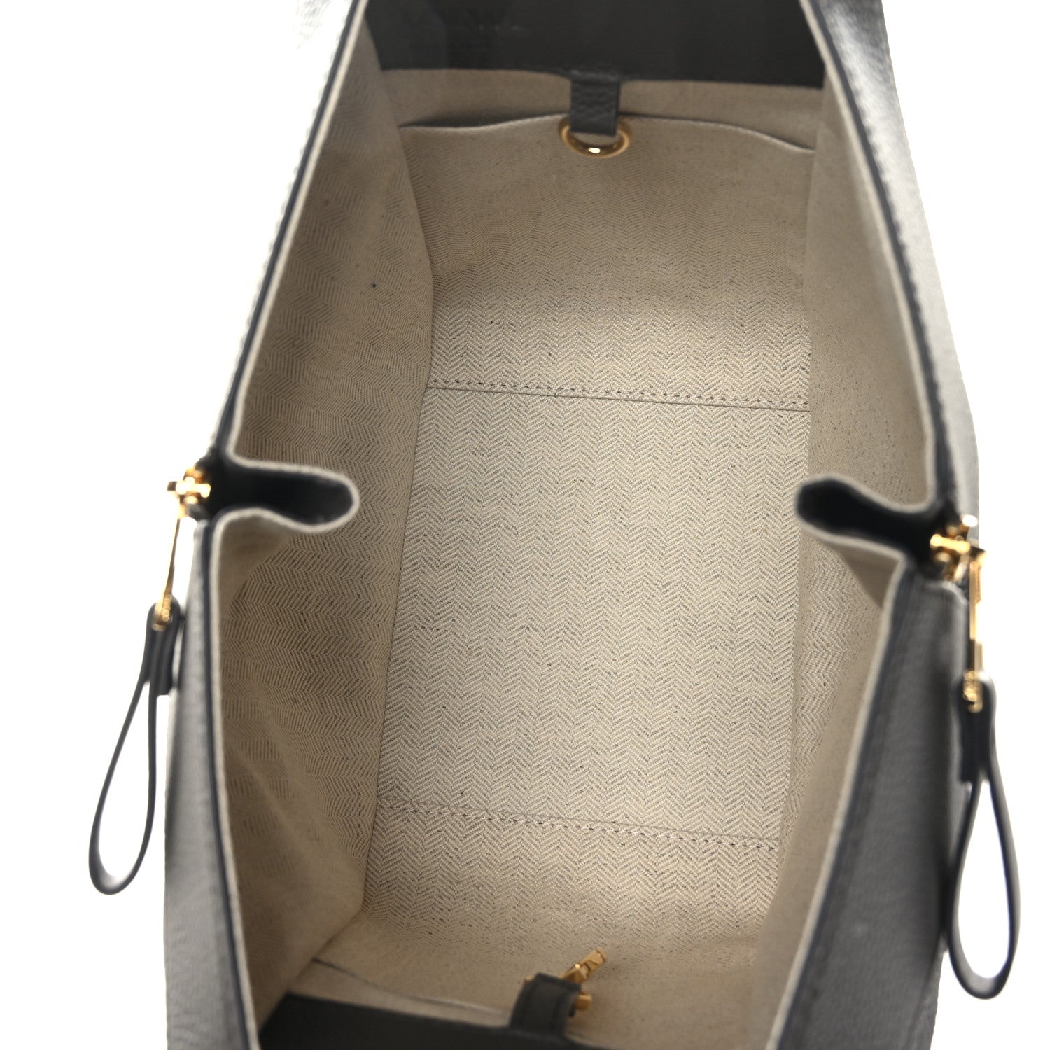 Loewe Soft Grained Calfskin Compact Hammock Shoulder Bag Grey 5 of 10