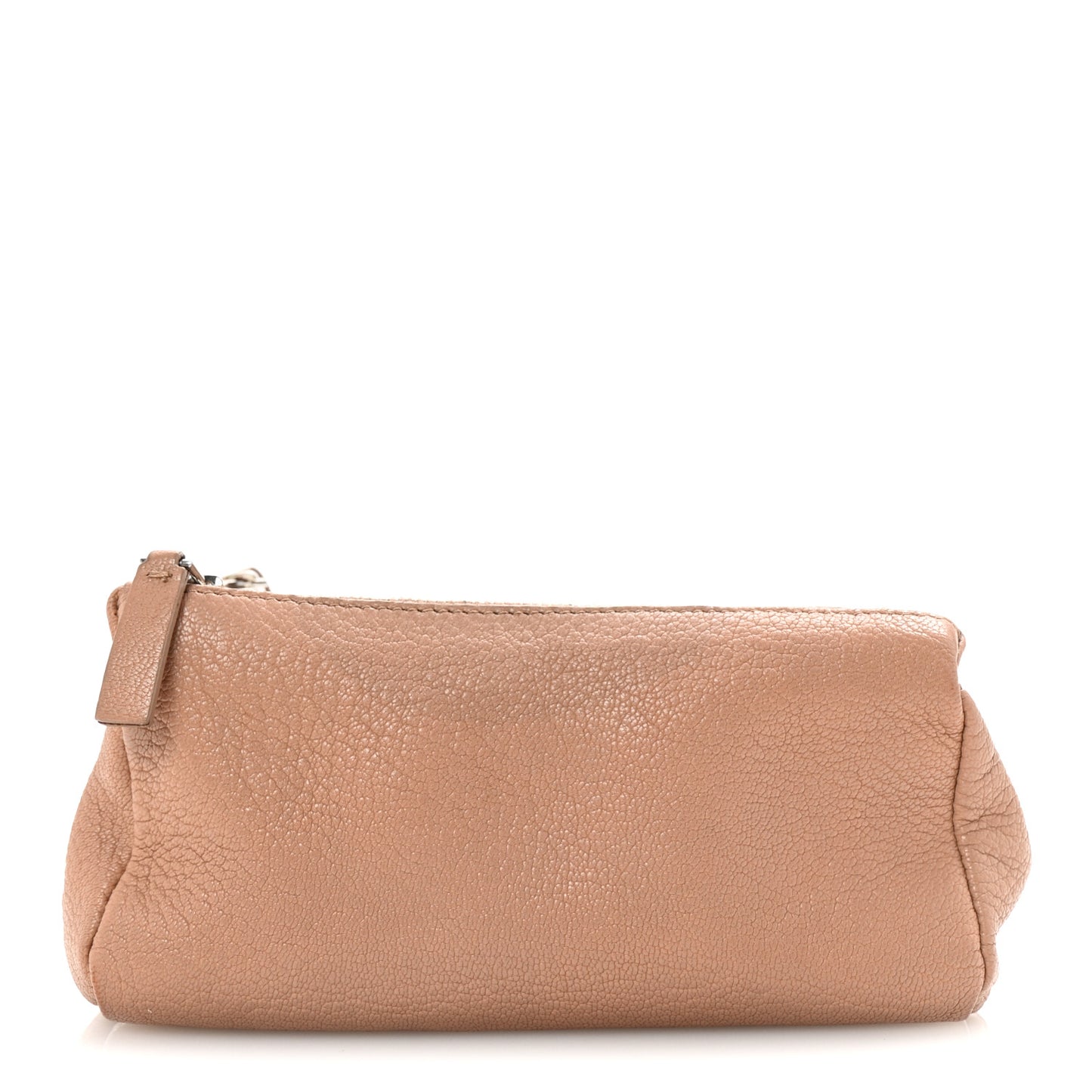 Sugar Goatskin Pandora Wristlet Beige