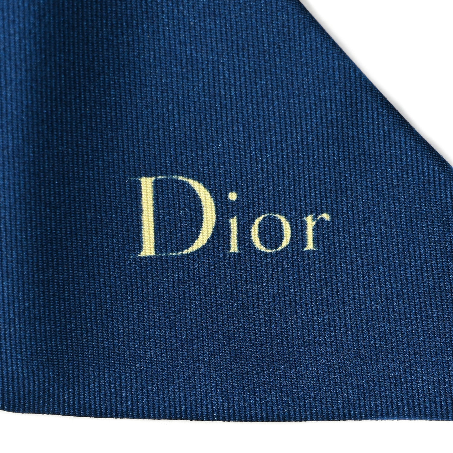 Christian Dior Silk Mitzah Scarf Blue Green 3 of 4