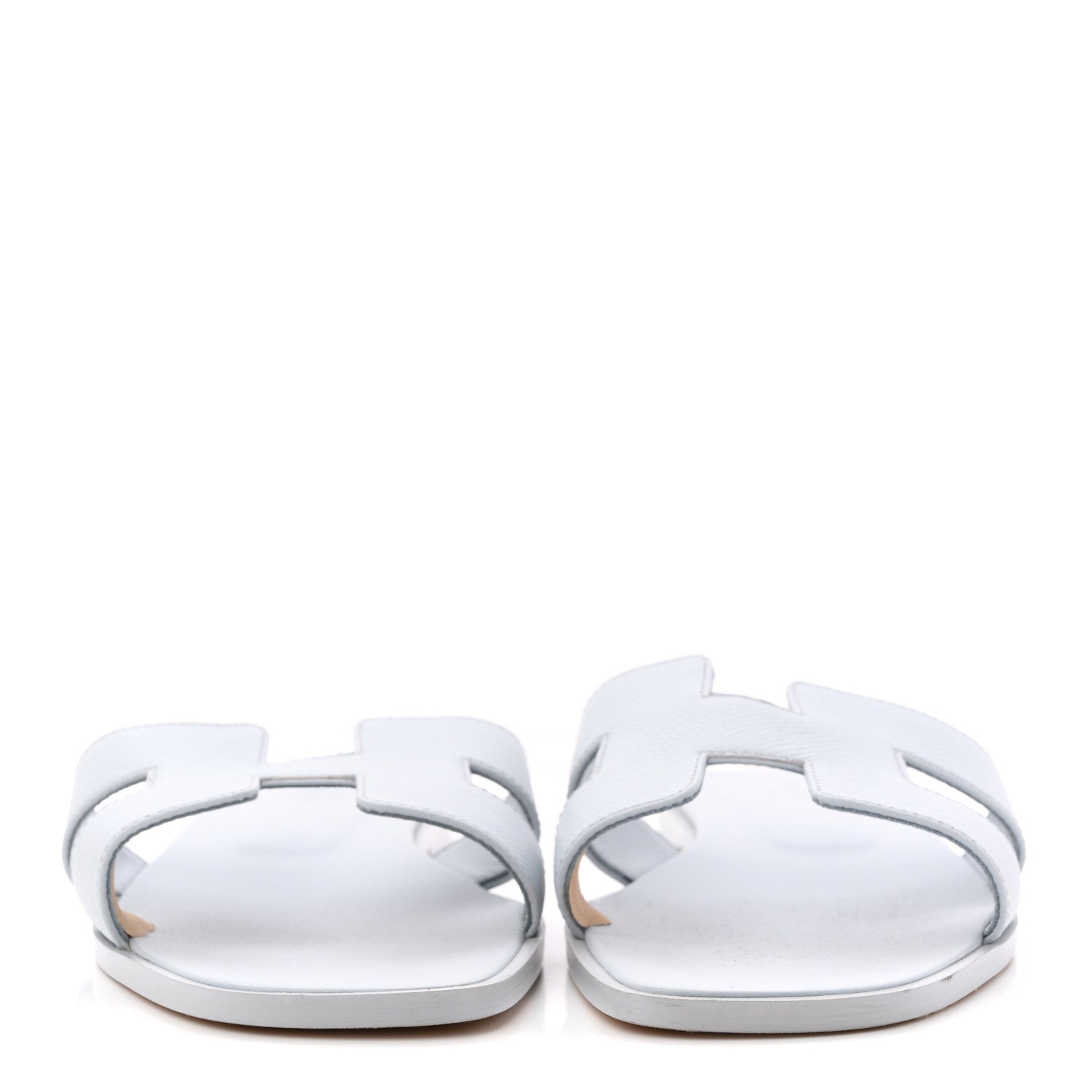 Hermes Epsom Oran Sandals 39 Bleu Glacier 1842153 – FASHIONPHILE