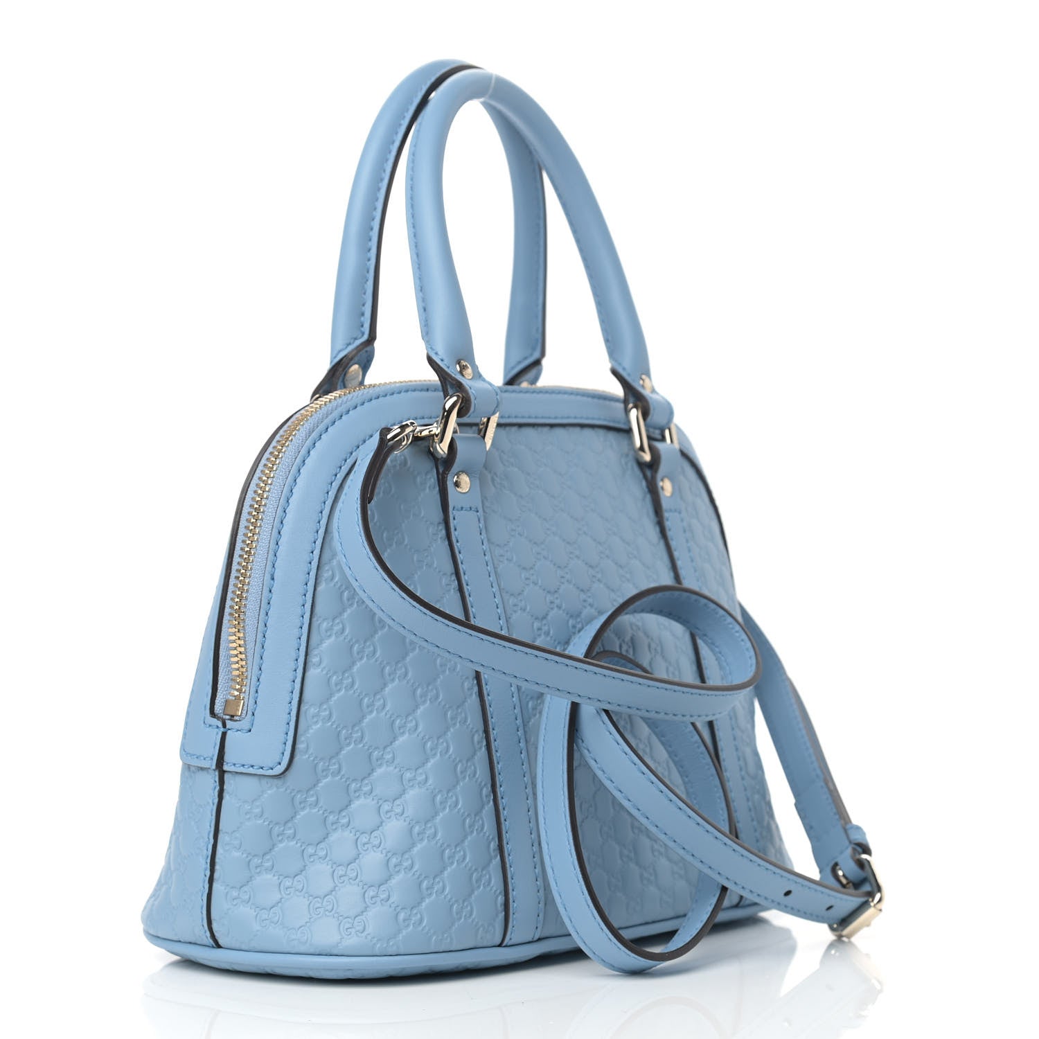 Gucci Microguccissima Mini Dome Bag Mineral Blue 3 of 10