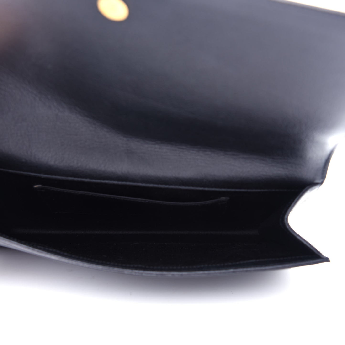 Calfskin Monogram Large Belle De Jour Clutch Black