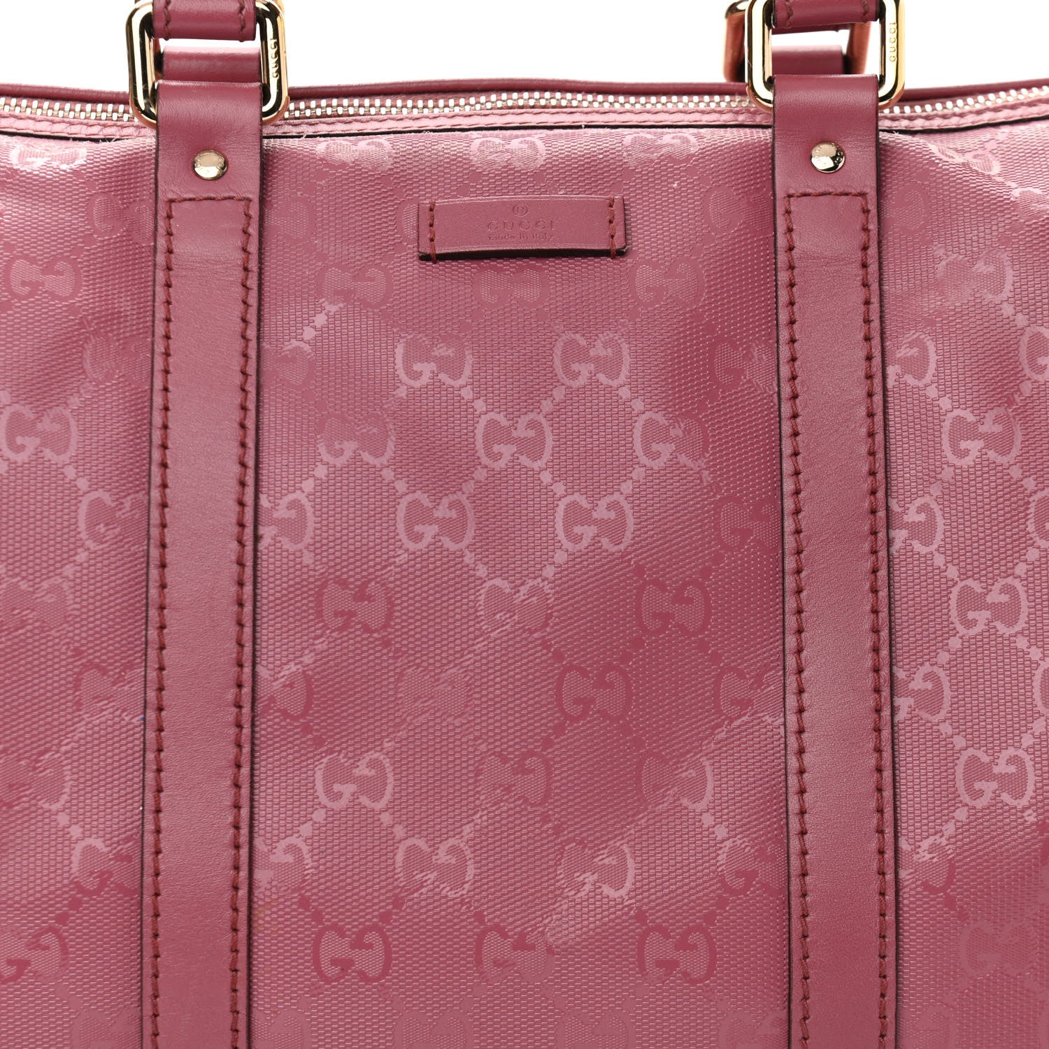 Gucci Imprime Monogram Medium Joy Boston Vintage Rose 9 of 14