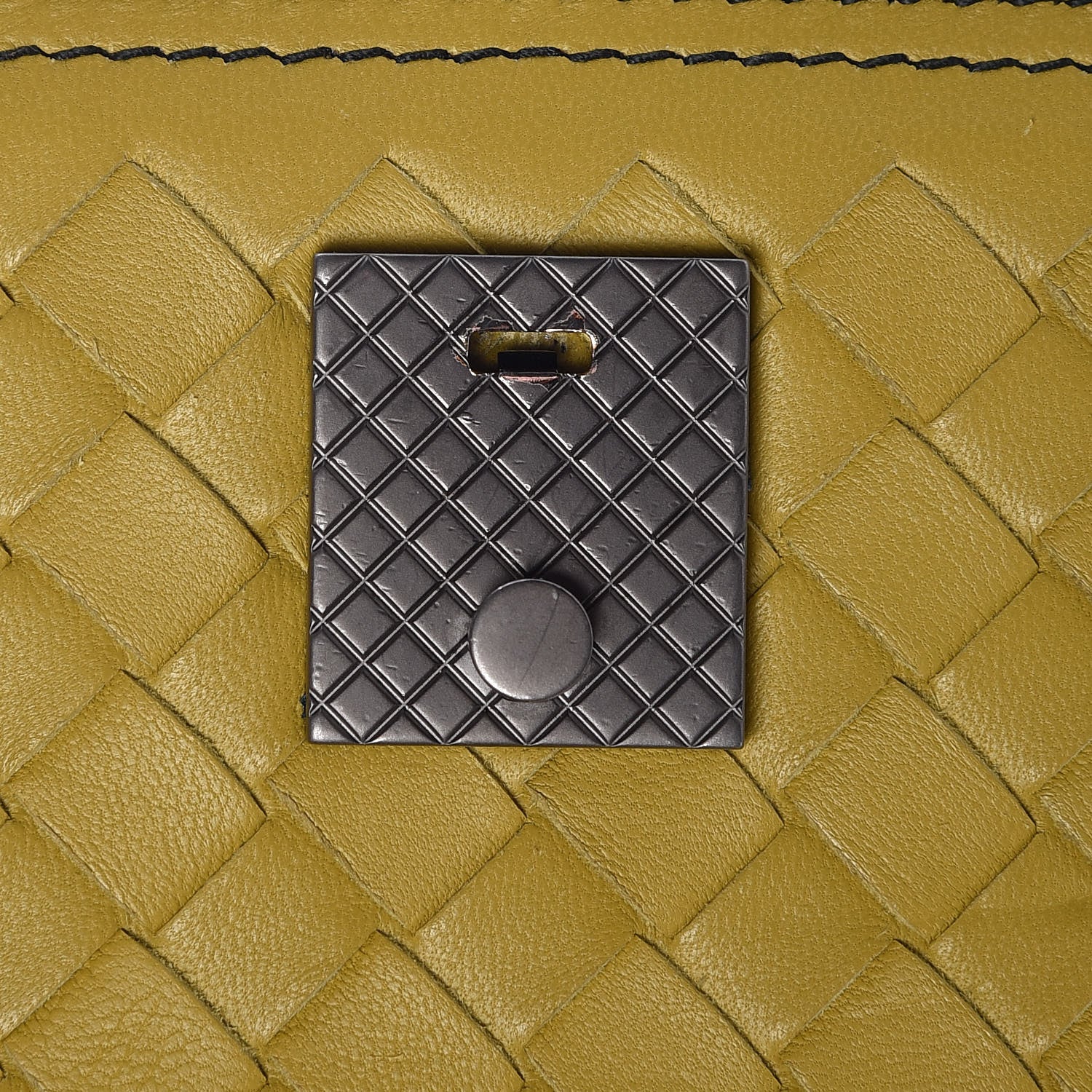 Bottega Veneta Nappa Intrecciato Chain Wallet Luteous 8 of 11