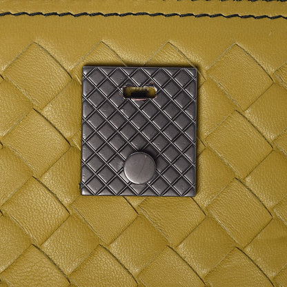 Bottega Veneta Nappa Intrecciato Chain Wallet Luteous 8 of 11