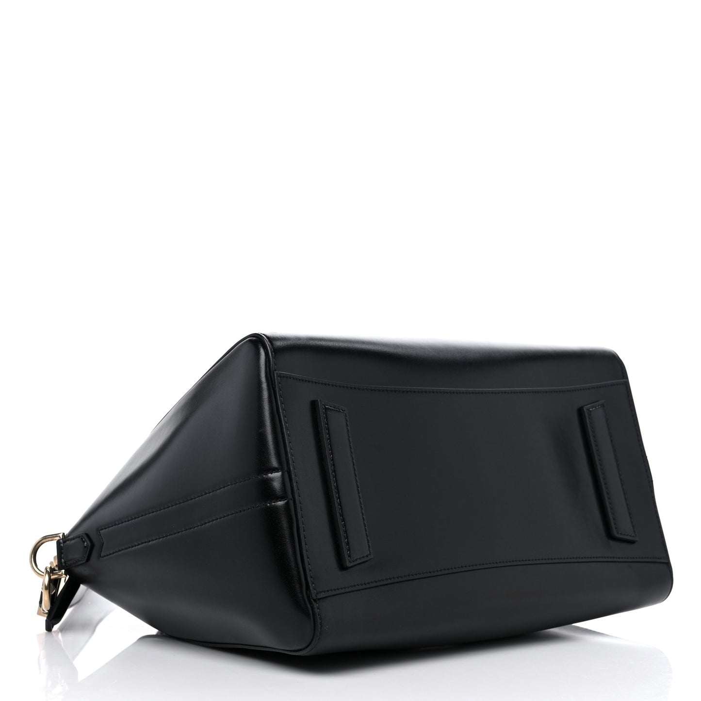 Shiny Lord Calfskin Medium Antigona Black