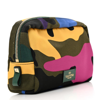 Valentino Garavani Nylon Camouflage Pouch Multicolor 3 of 7