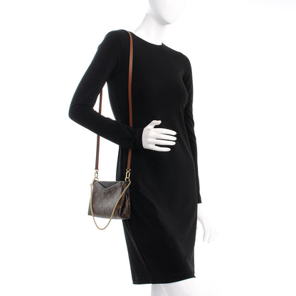 Louis Vuitton Monogram Pallas Clutch Black 2 of 8