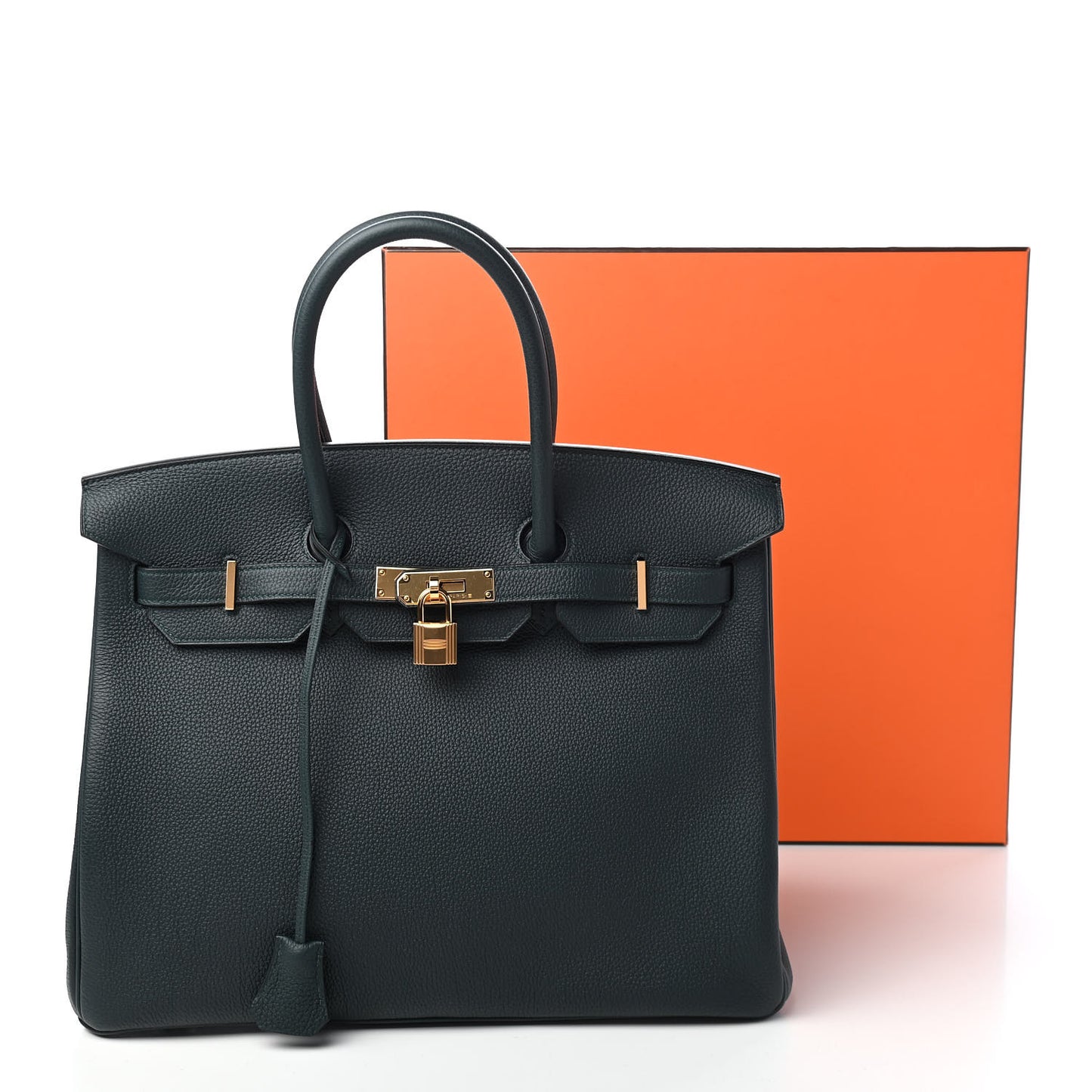 Togo Birkin 35 Vert Cypress