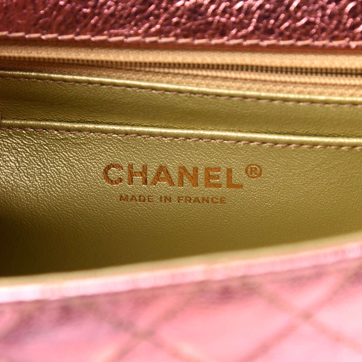 Chanel Metallic Goatskin Quilted Mini 2.55 Reissue Flap Multicolor 6 of 11