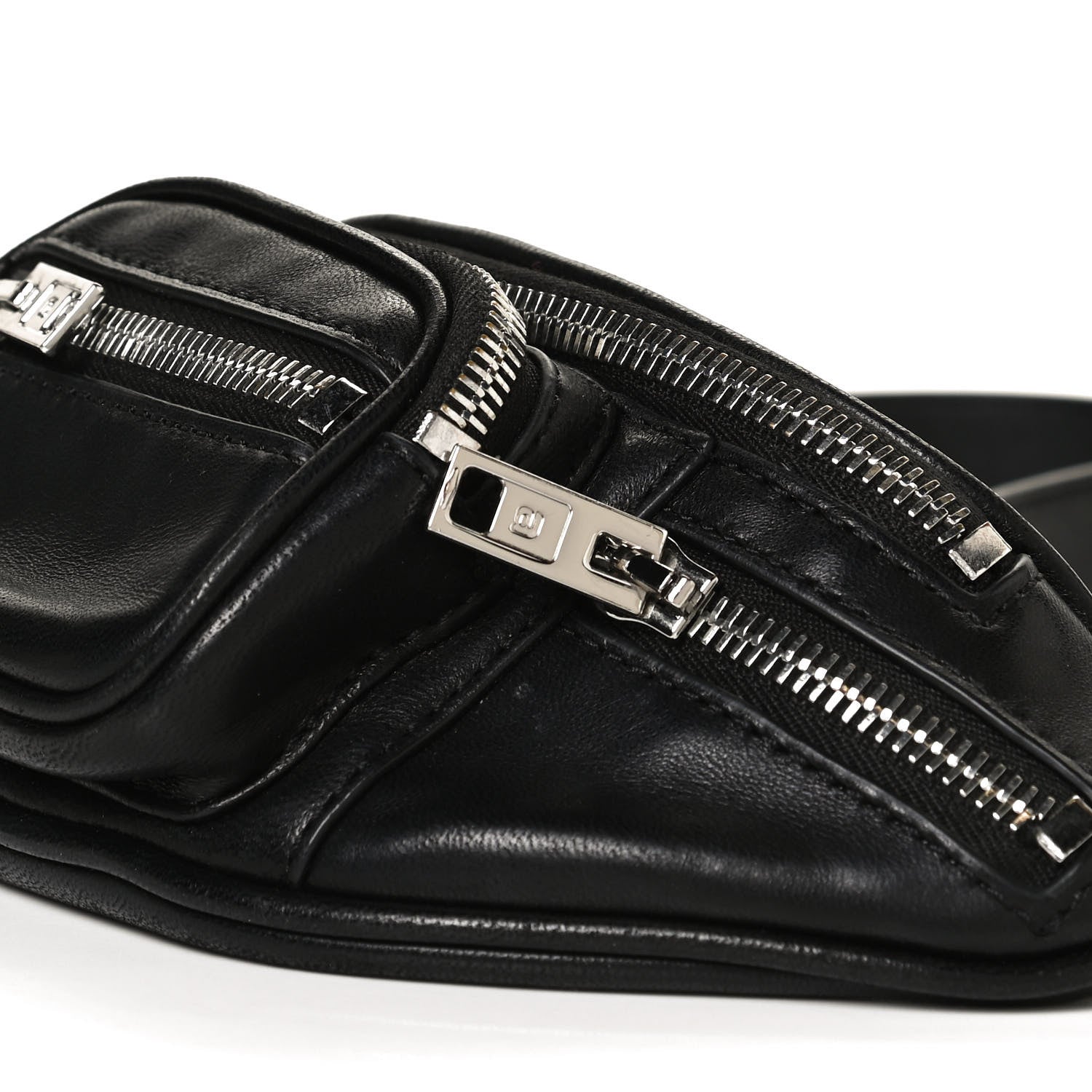 Alexander Wang Lambskin Mini Attica Belt Bag Black 10 of 12