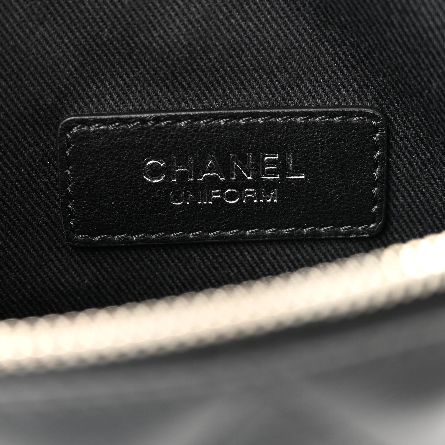 Chanel Calfskin Quilted Waist Belt Bag Black 6 of 11