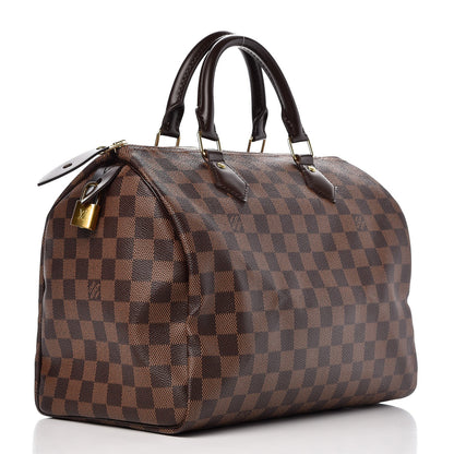 Louis Vuitton Damier Ebene Speedy 30 3 of 7