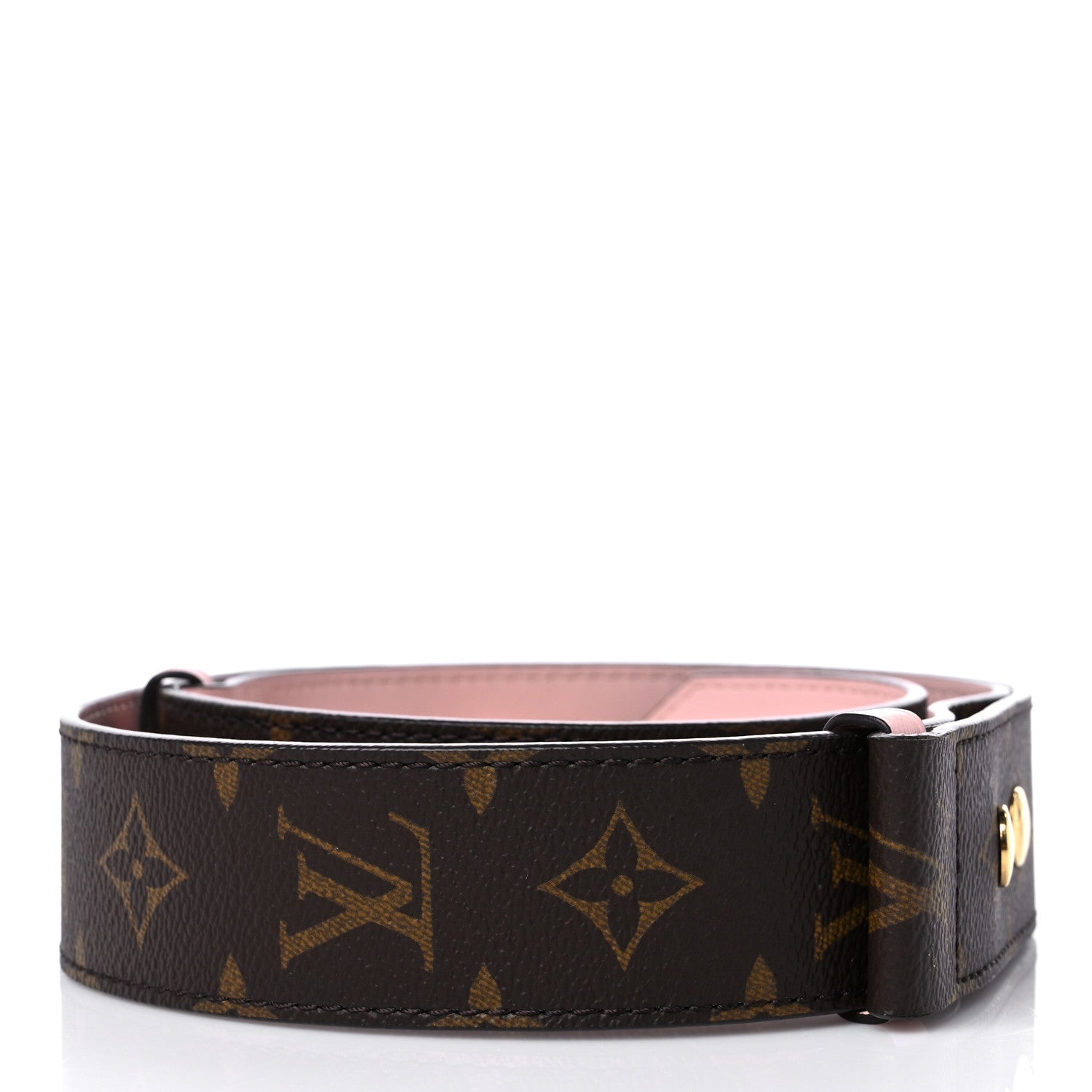 Louis Vuitton Monogram Adjustable Bandouliere Shoulder Strap Rose Ballerine 2 of 7