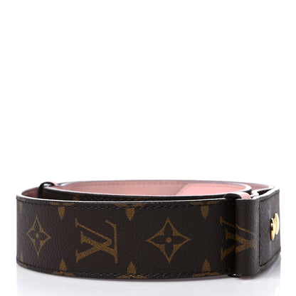Louis Vuitton Monogram Adjustable Bandouliere Shoulder Strap Rose Ballerine 2 of 7