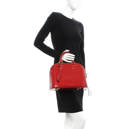 Louis Vuitton Vernis Alma PM Pomme D'Amour 2 of 15