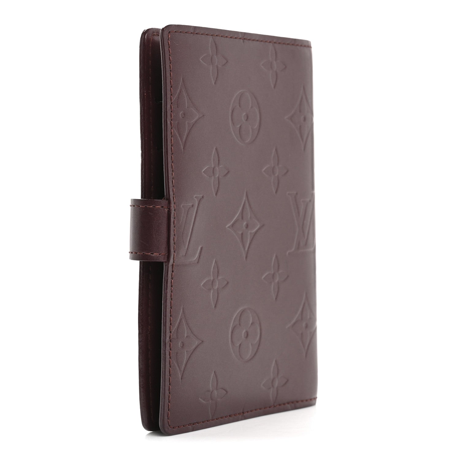 Louis Vuitton Mat Monogram Small Ring Agenda Cover Violet 3 of 12