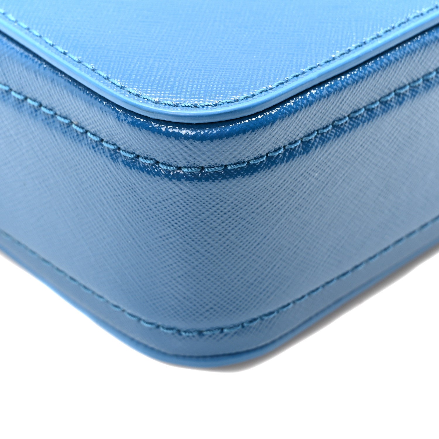 Marc Jacobs Saffiano Small Snapshot Camera Bag Hudson River 9 of 10