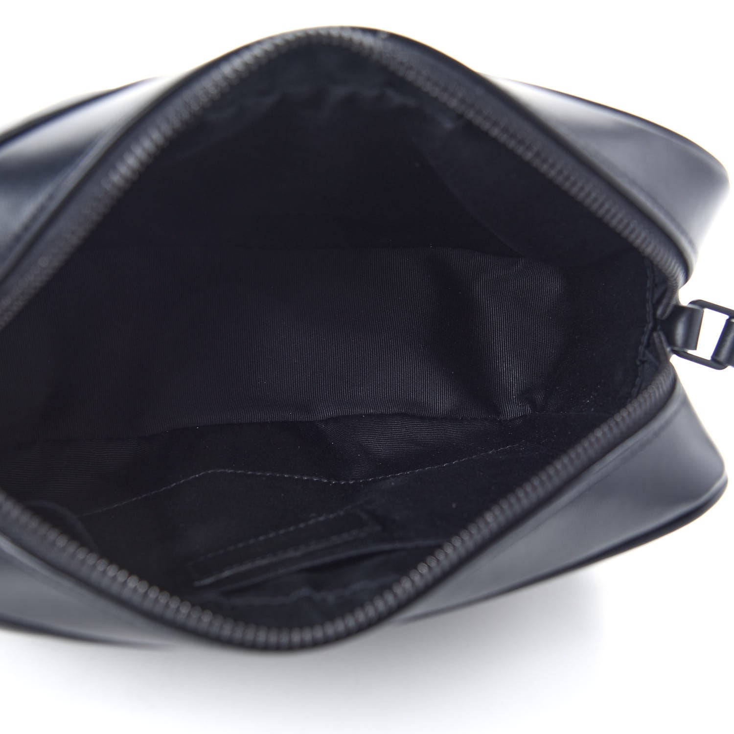 Saint Laurent Calfskin Matelasse Monogram Lou Camera Bag Black 7 of 8