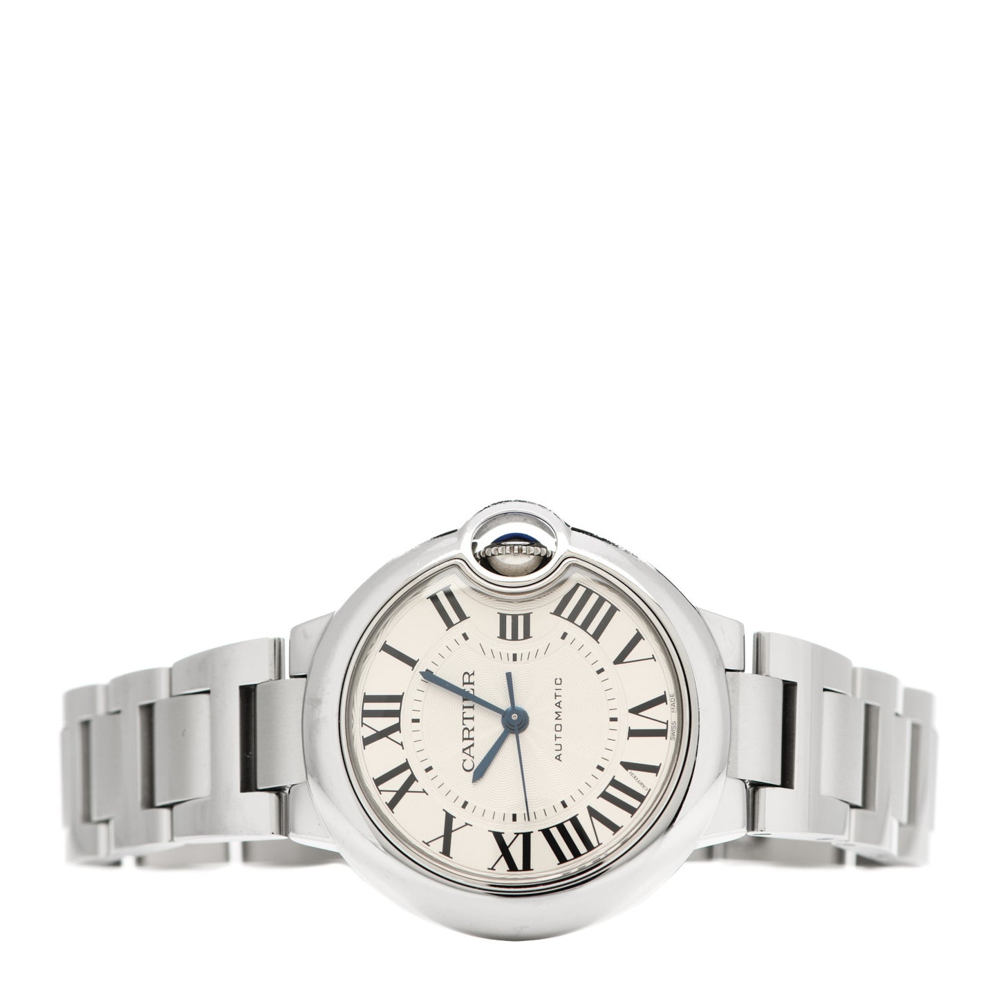 Stainless Steel 33mm Ballon Bleu De Cartier Automatic Watch