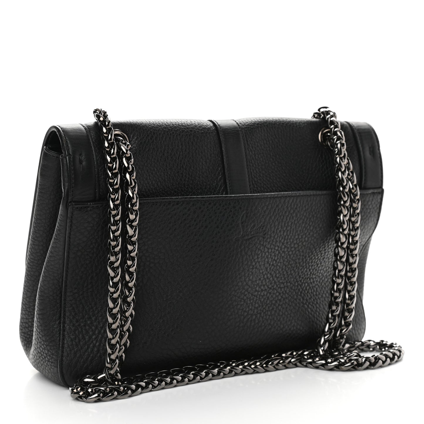 Calfskin Small Sweet Charity NV Shoulder Bag Black