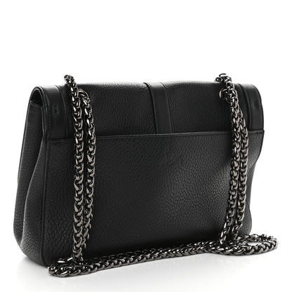 Christian Louboutin Calfskin Small Sweet Charity NV Shoulder Bag Black 3 of 9