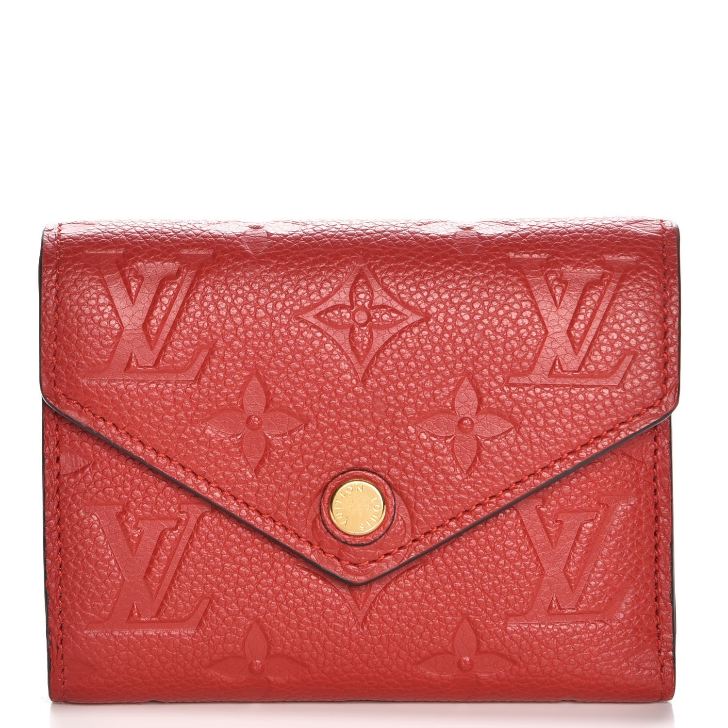Louis Vuitton Empreinte Victorine Wallet Cherry 1 of 8