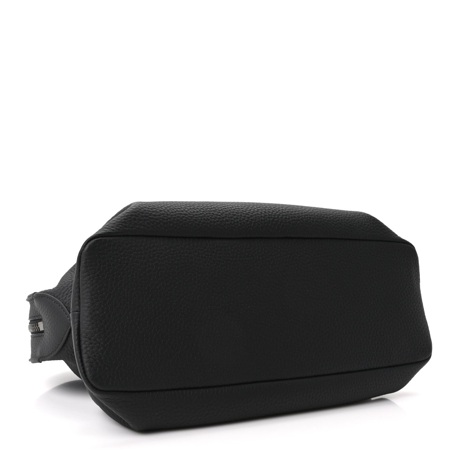 The Row Matte Grained Calfskin Agnes Bag Black 4 of 9