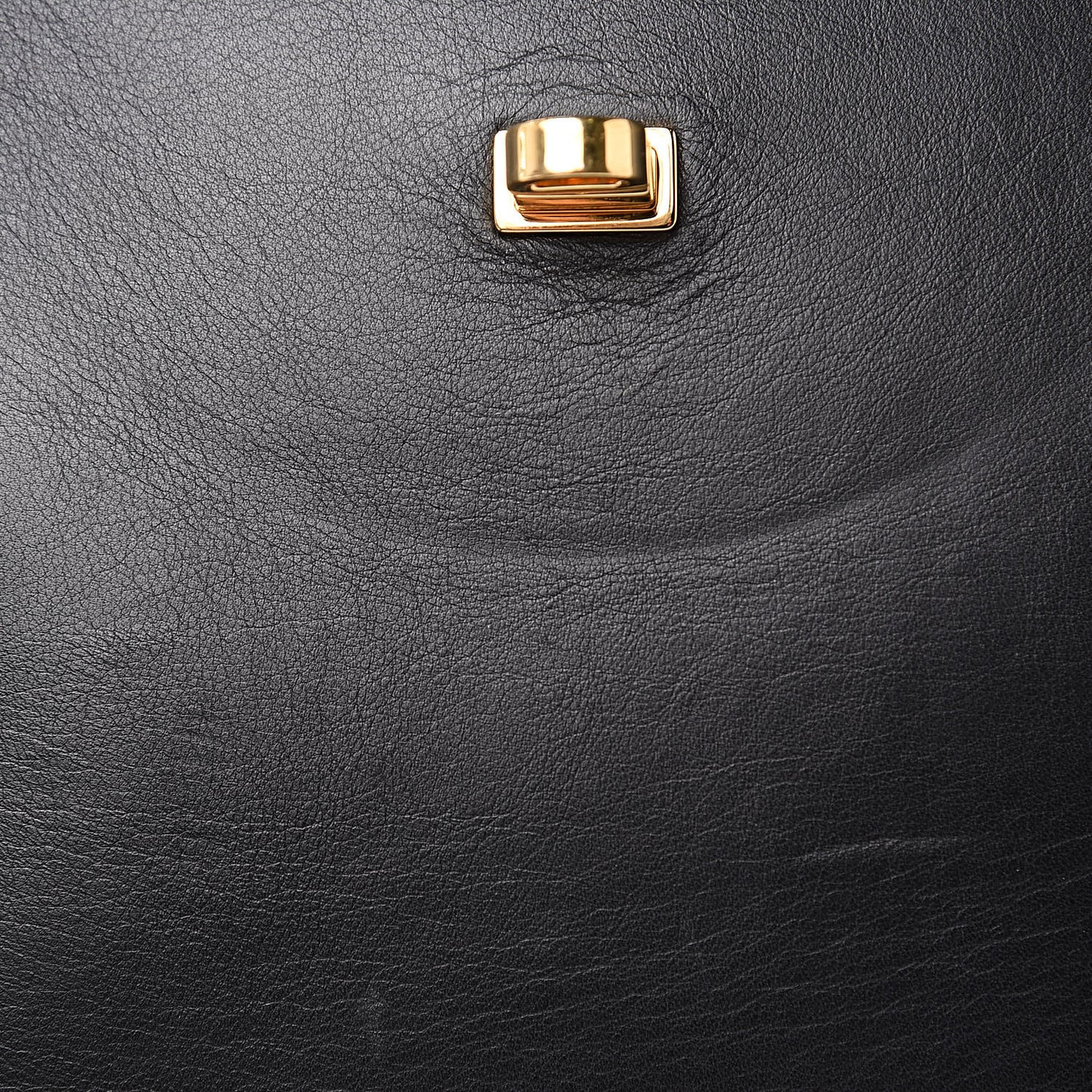 Calfskin Signature Satchel Black
