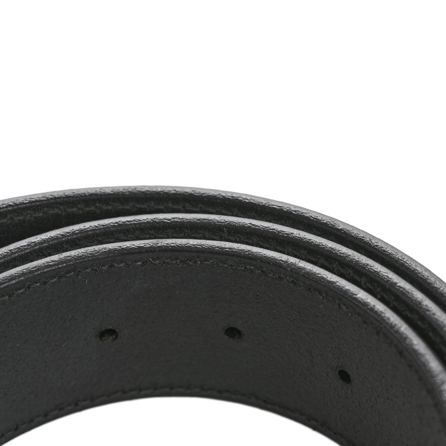 Gucci Calfskin Interlocking G 40mm Belt 90 36 Black 7 of 8