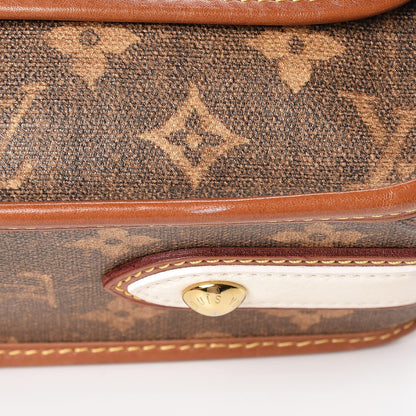 Louis Vuitton Monogram Rayures Tisse Clutch Red 13 of 15