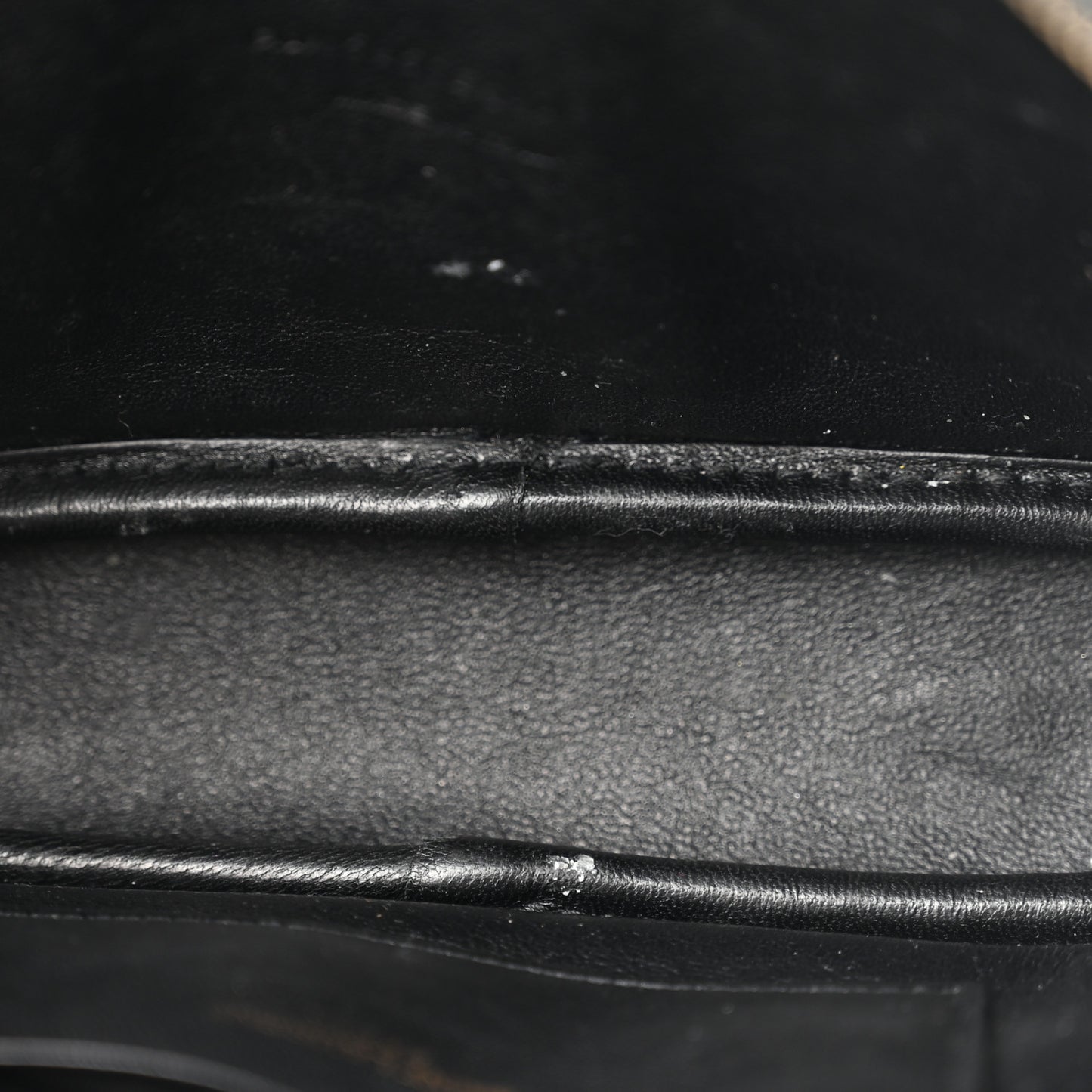 Grain De Poudre Matelasse Monogram Mini Lou Camera Bag Dark Smog