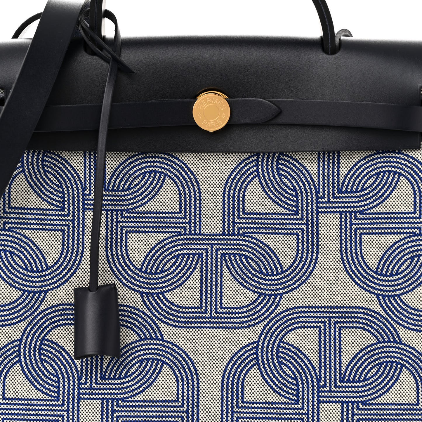 H Plume Canvas Vache Hunter Circuit 24 Herbag Zip Retourne 31 Bleu Royal Bleu Indigo Ecru