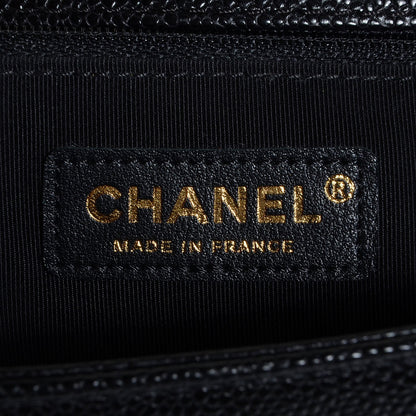 Chanel Caviar Quilted New Medium Boy Flap Black 7 of 9