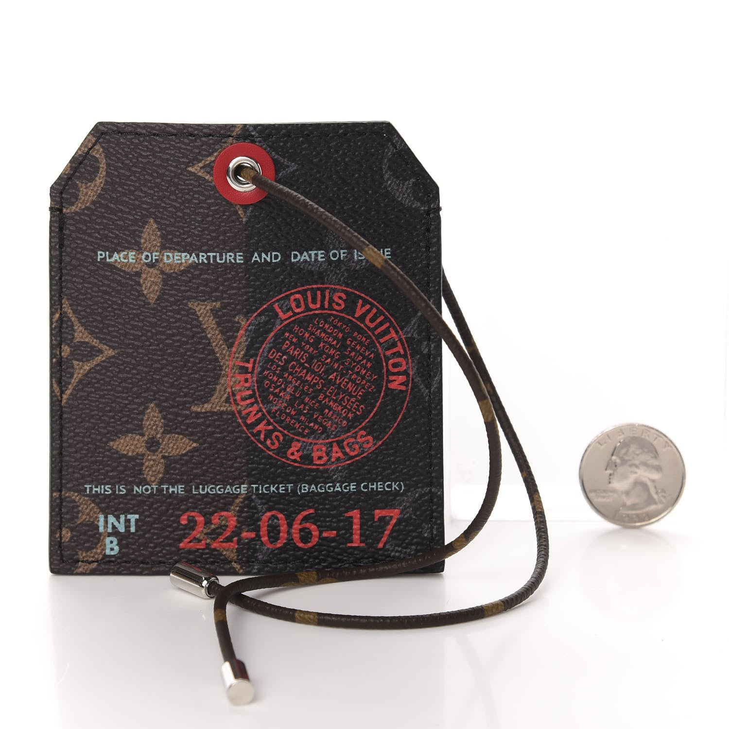Louis Vuitton Monogram Outdoor 1854 Name Tag 2 of 4
