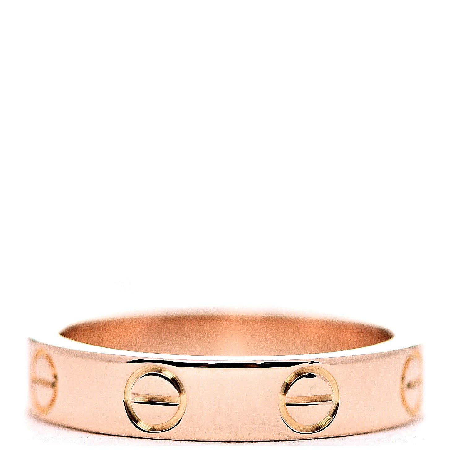 Cartier 18K Pink Gold 3.5mm LOVE Wedding Band Ring 47 4 2 of 3