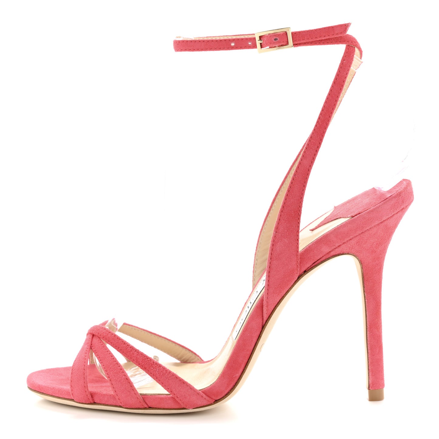 Suede Dielle 100 Mule Pumps 35 Coral