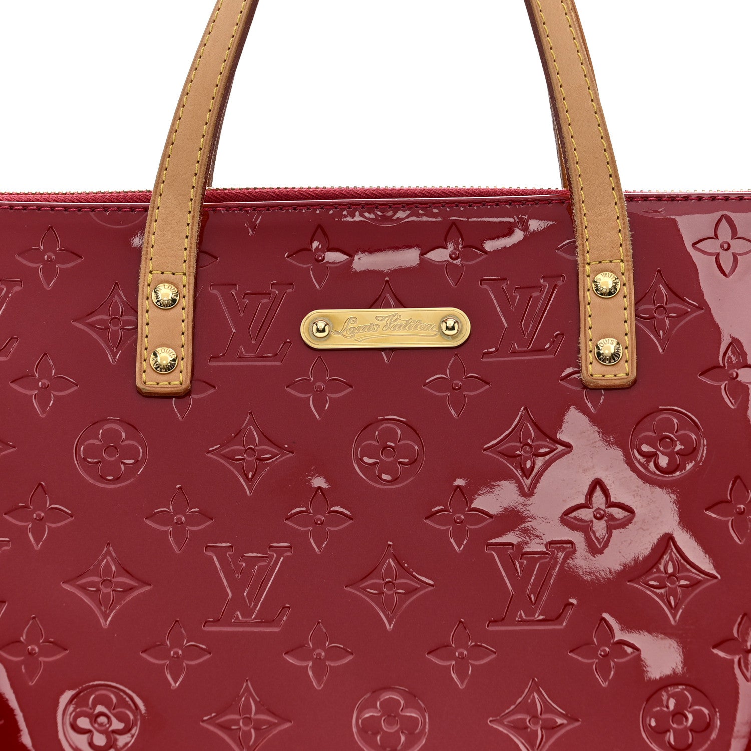 Louis Vuitton Vernis Bellevue PM Pomme D'Amour 7 of 13